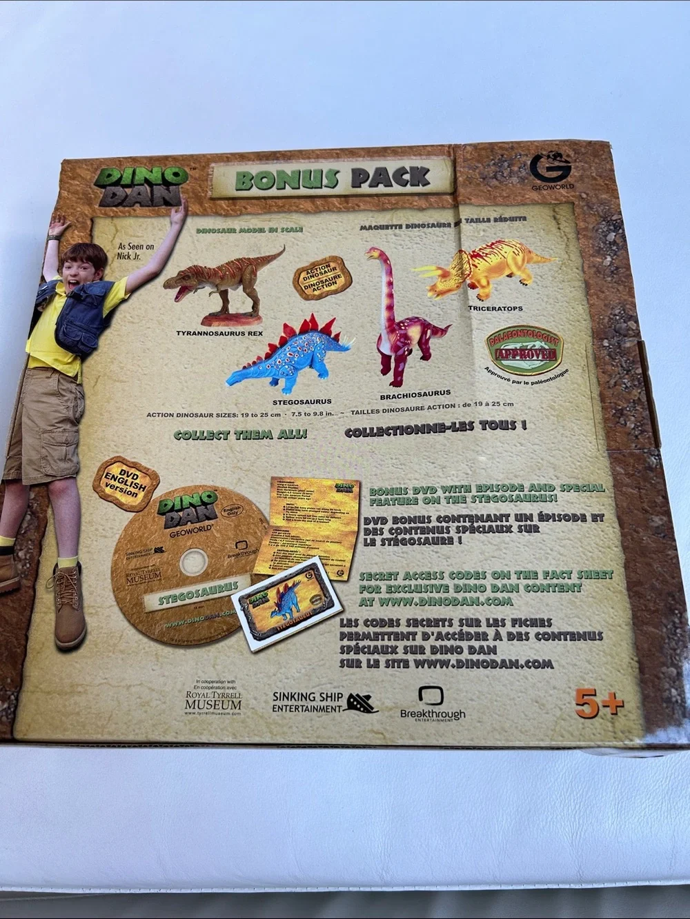 Geoworld Dino Dan Stegosaurus Bonus Pack